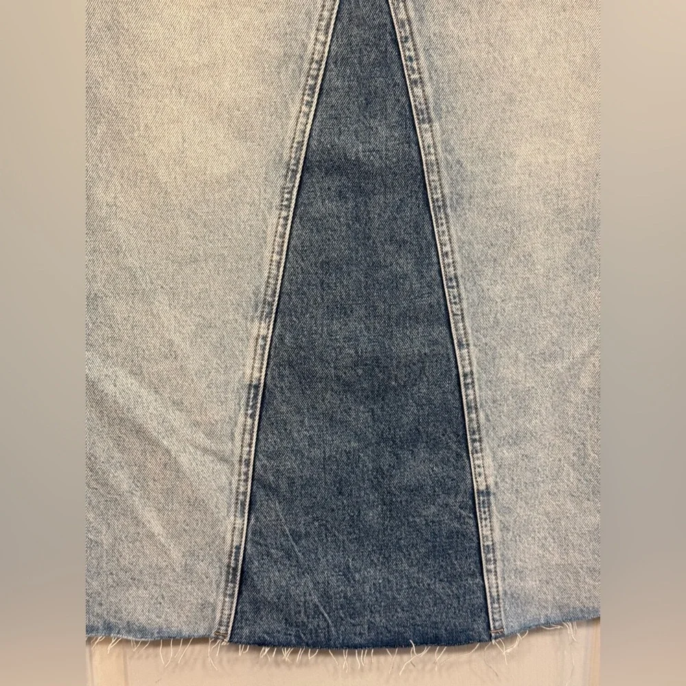 Blank NYC Denim Maxi Skirt Size 25